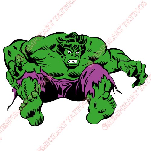 Hulk Customize Temporary Tattoos Stickers NO.152